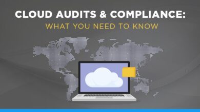 Cloud networking compliance audits