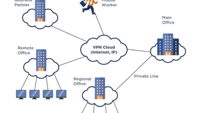 Cloud networking for large enterprises